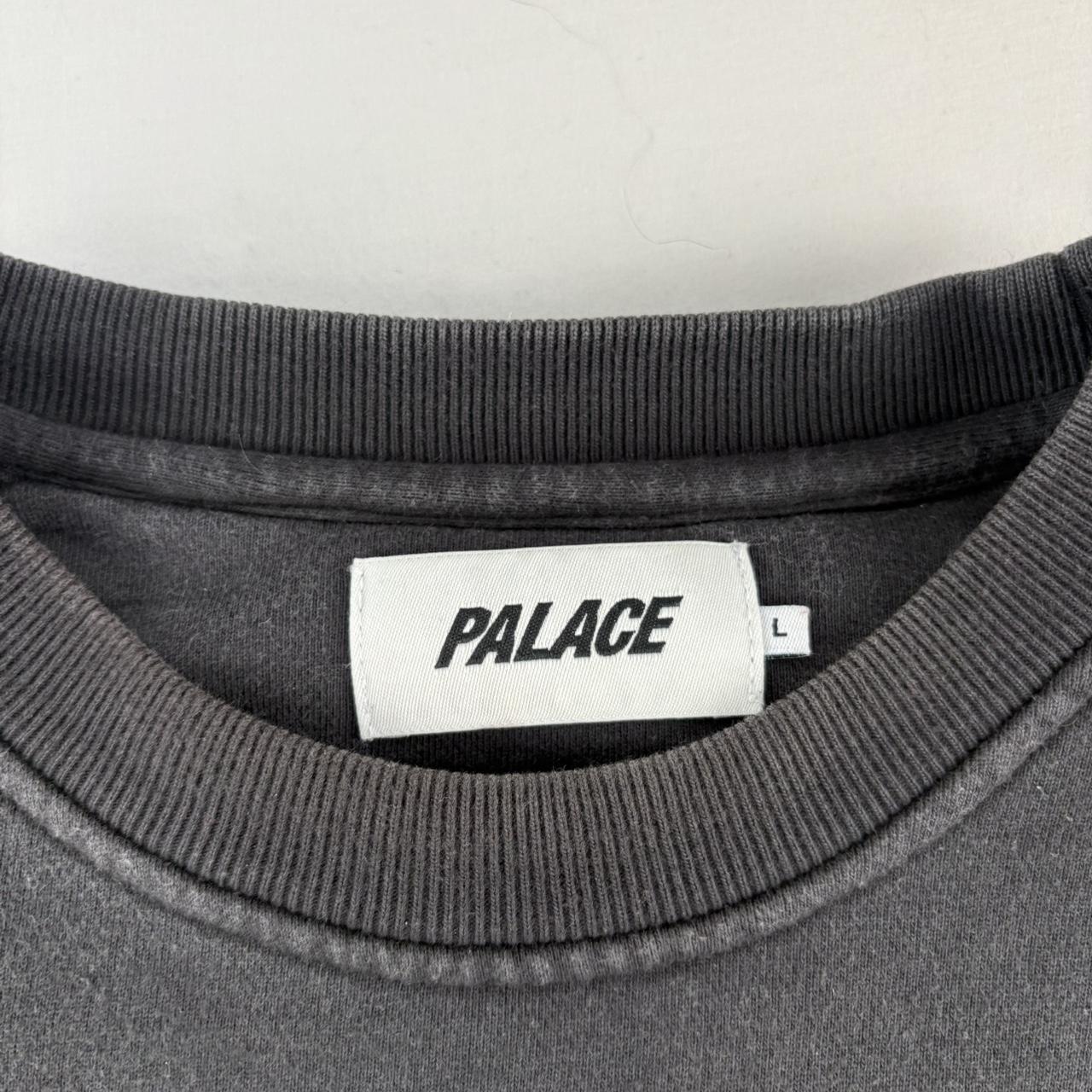 Palace Skateboards Heavyweight Black Single Crew L