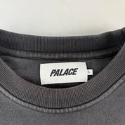 Palace Skateboards Heavyweight Black Single Crew L
