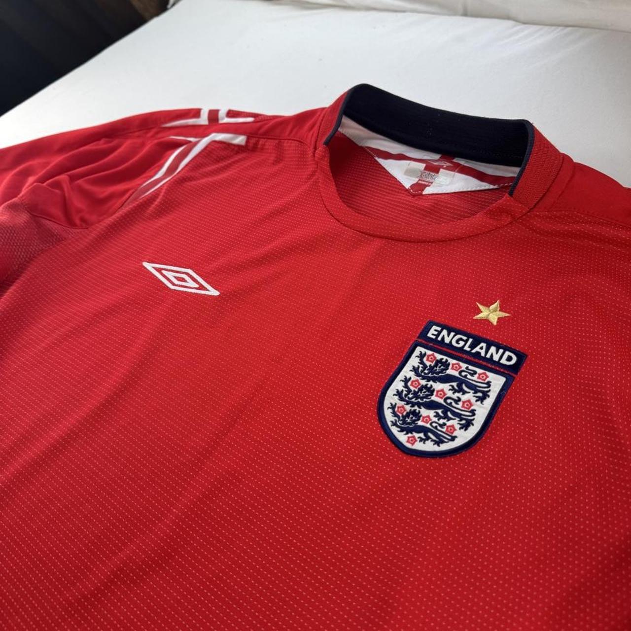 Umbro 2004-06 England Away Playing Shirt L