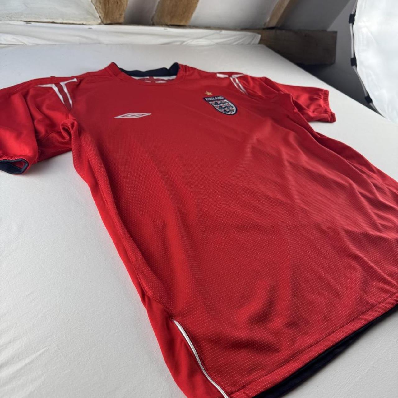 2004-06 England Umbro Away Home Shirt Size X Large
