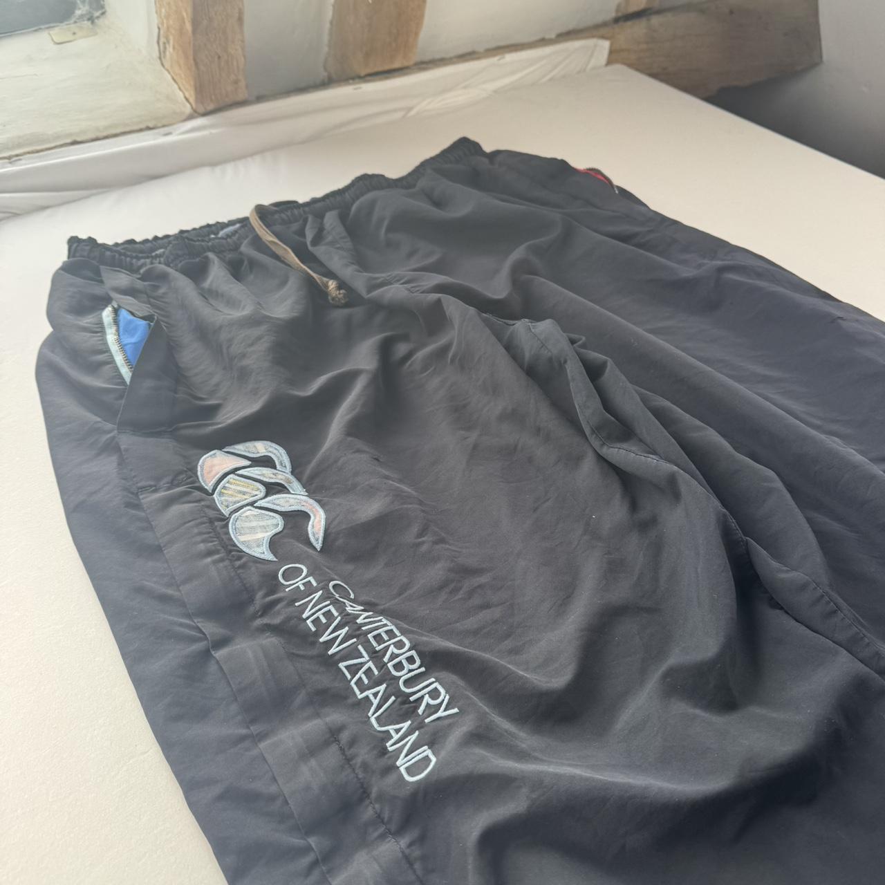 Uncuffed Black Canterbury Joggers XL
