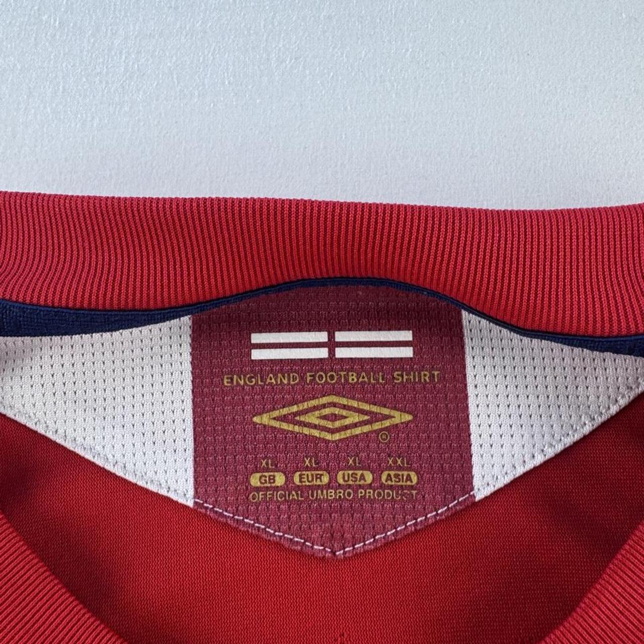 2007-09 Umbro England Away Jersey XL