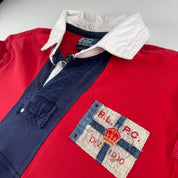 Polo Ralph Lauren Embroidered Vintage Rugby Polo Shirt L
