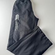 Black and Grey Canterbury Uncuffed Joggers