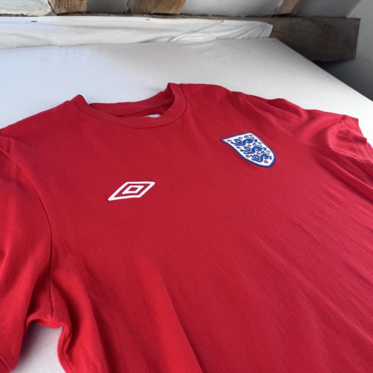 Mid 2010s Umbro England Cotton T Shirt L