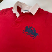Polo Ralph Lauren Large Embroidered Pony Rugby Shirt XXL