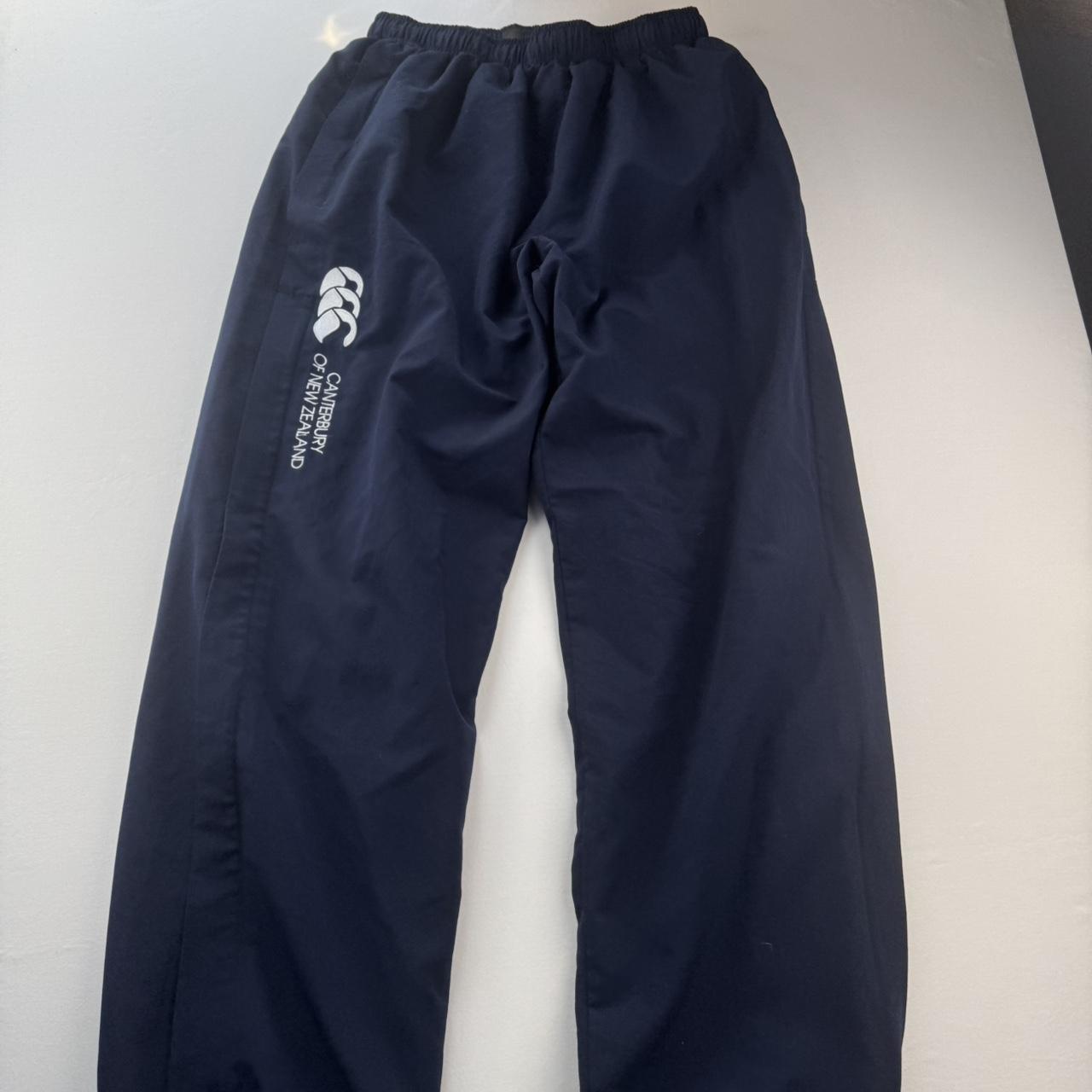 Canterbury Joggers Navy and White Cuffed Large
