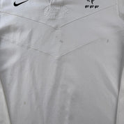France Football National Team Embroidered Rugby Polo Shirt M