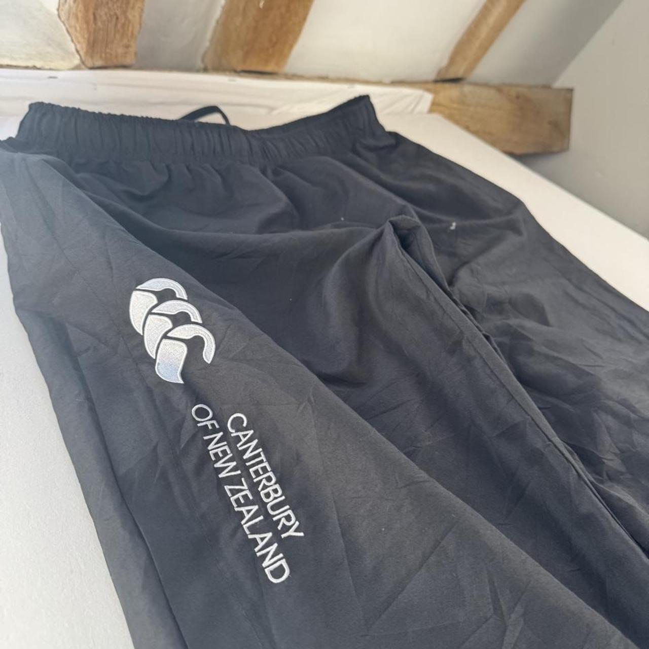 Canterbury Black and White Joggers XL