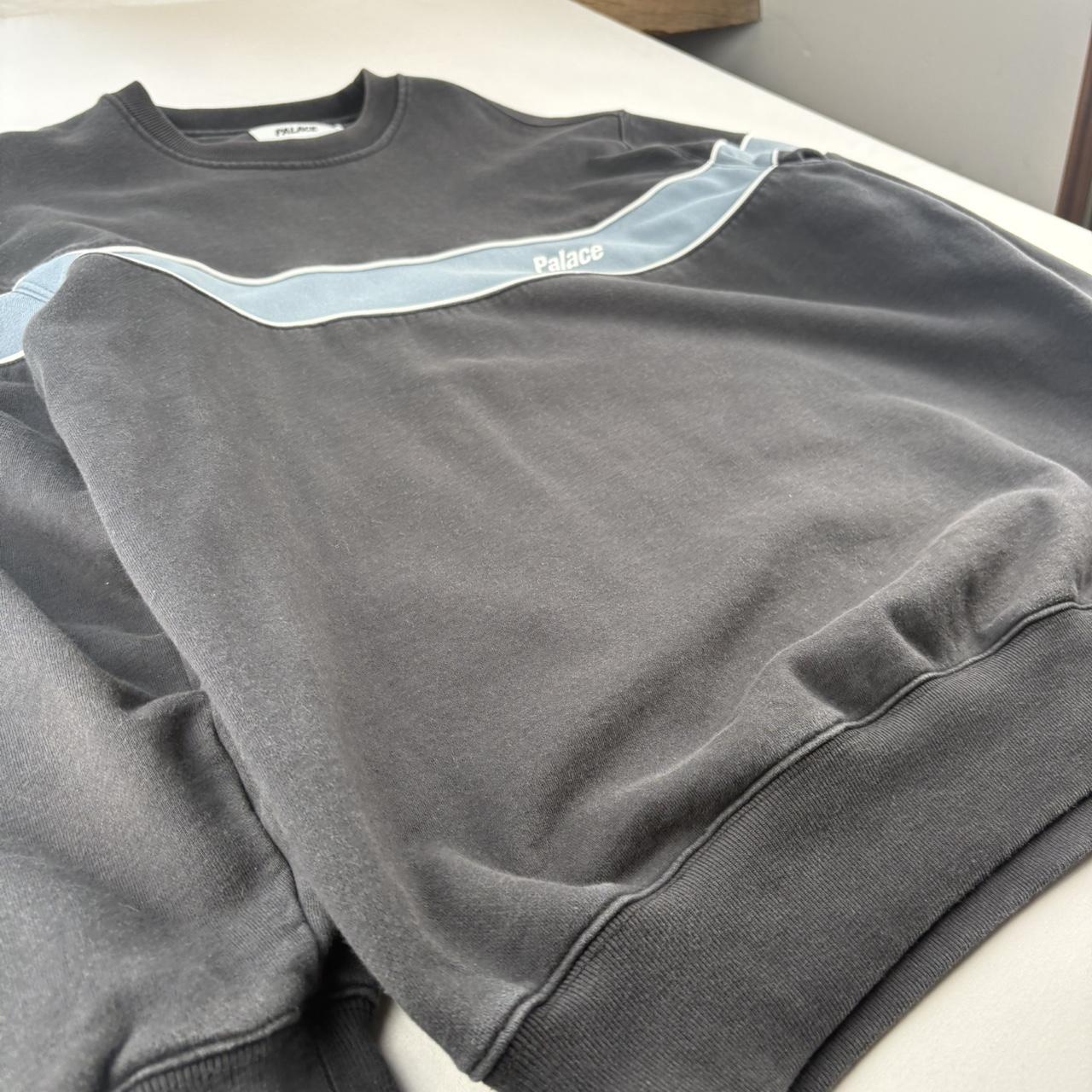Palace Skateboards Heavyweight Black Single Crew L