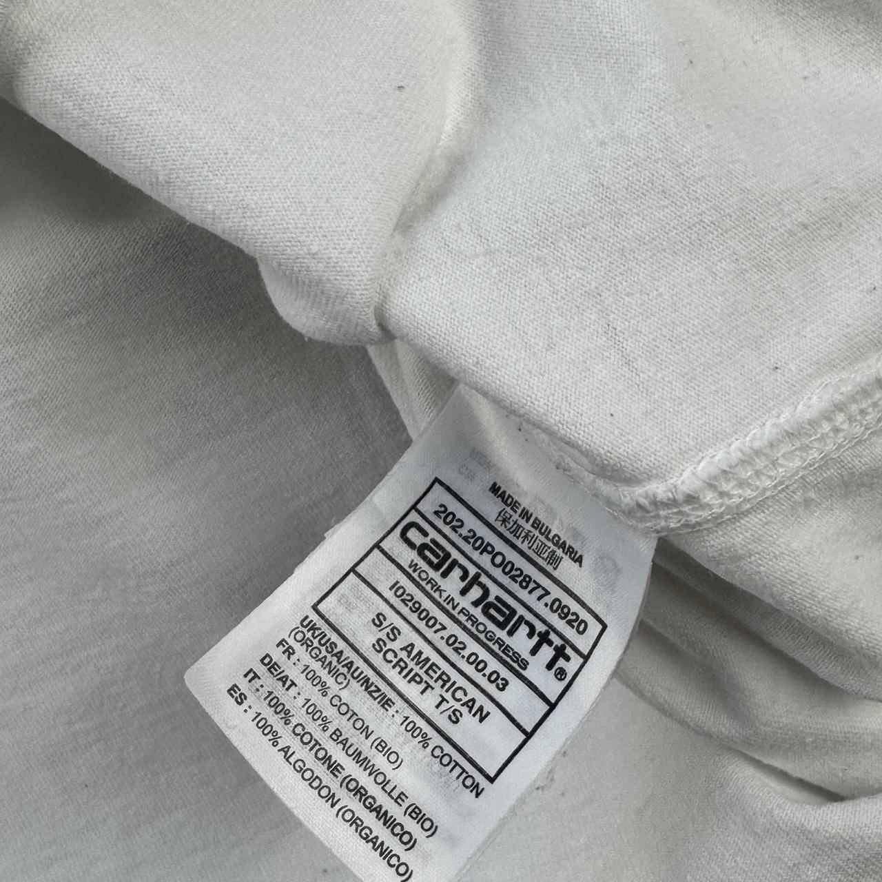 Carhartt WIP Embroidered Spellout T-Shirt M
