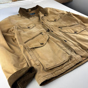 Early 2000s Polo Ralph Lauren Workwear Canvas Jacket with Corduroy Trim L