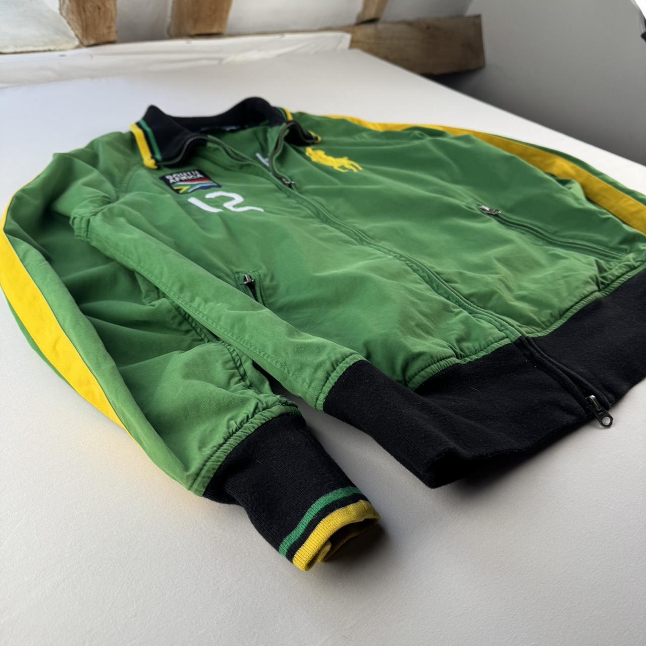 Rare Early 2000s Polo Ralph Lauren South Africa Cotton Track Jacket S