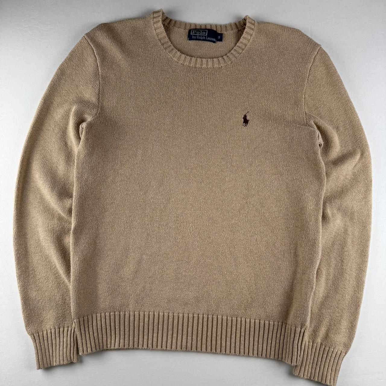 Unisex Polo Ralph Lauren Embroidered Pony Knitted Crewneck Small