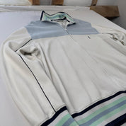 Yves Saint Laurent Track Jacket in White Size L