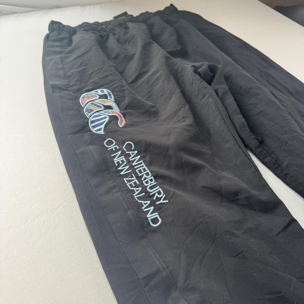 Black Uncuffed Canterbury Joggers M