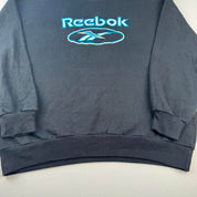 2000s Reebok Embroidered Spellout Crewneck Sweatshirt L