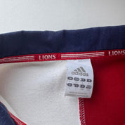 Early 2000s Adidas British and Irish Lions Embroidered Rugby Polo Shirt L