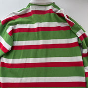 1993-95 Leicester Tigers Cotton Oxford Rugby Polo Shirt L
