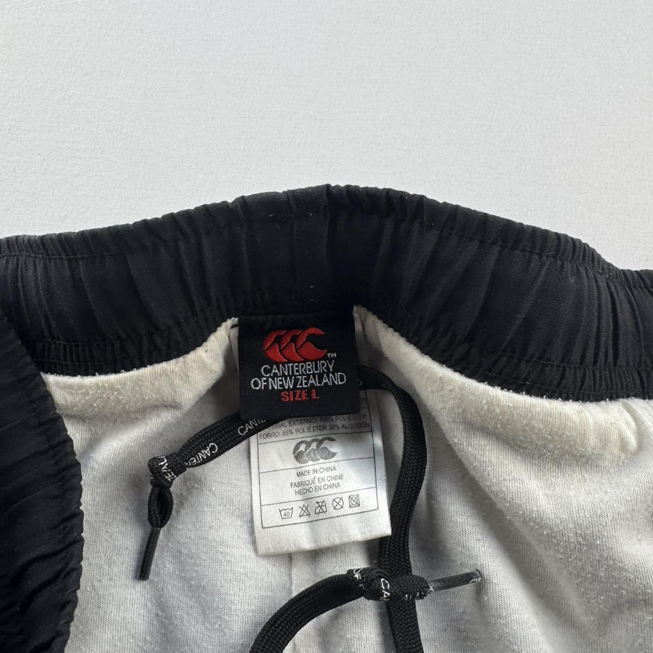 Black Uncuffed Canterbury Joggers L