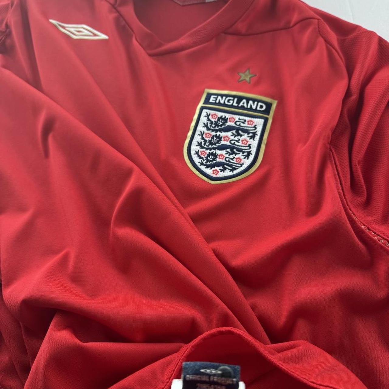 2006-08 Umbro England Football Away Shirt XL