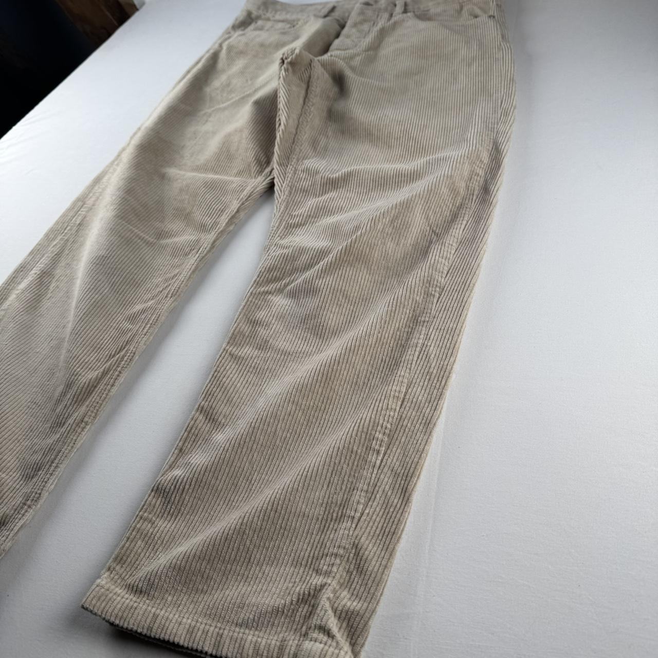 Carhartt WIP Cream Corduory Newel Pant 32W