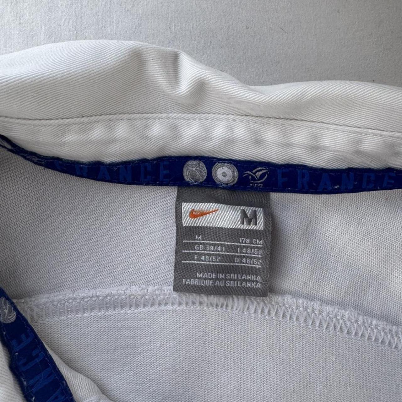 Nike 2007 France Rugby Long Sleeve Rugby Polo M