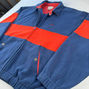 Thomas Burberry Stunning Embroidered Spellout Fleece Panel Jacket L