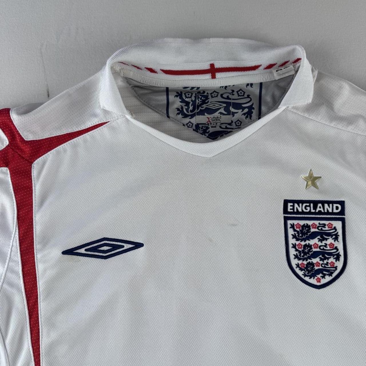 2005-07 Umbro England Home Jersey M