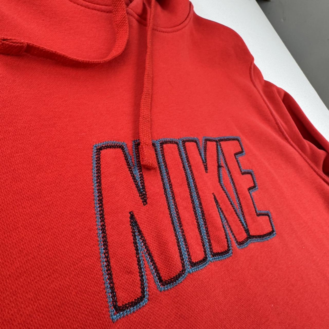 Modern Nike Embroidered Spellout Hoodie M