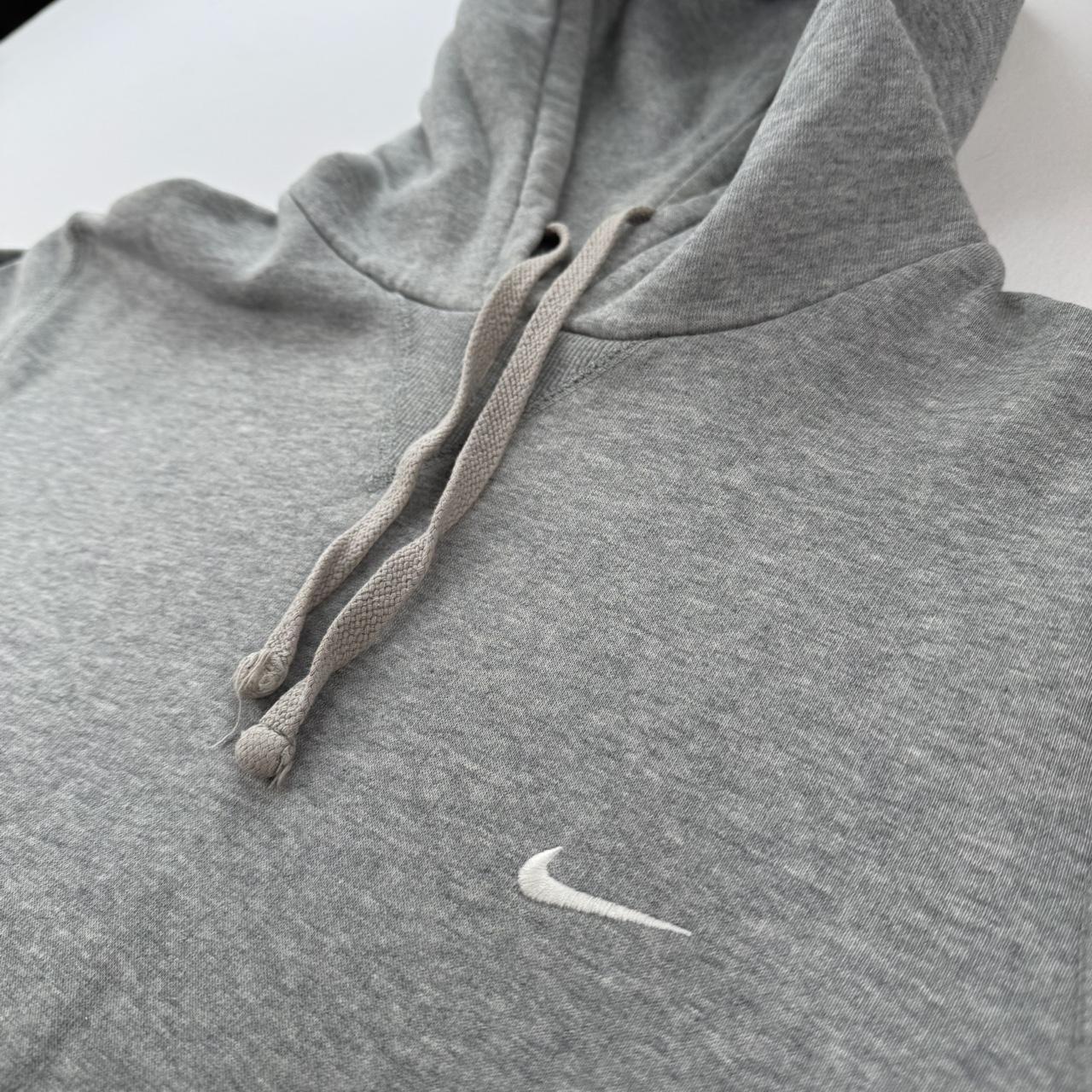 2000s Silvertag Nike Embroidered Swoosh Hoodie S