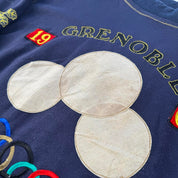 1980s Adidas Olympic Rare Embroidered Sweatshirt XL