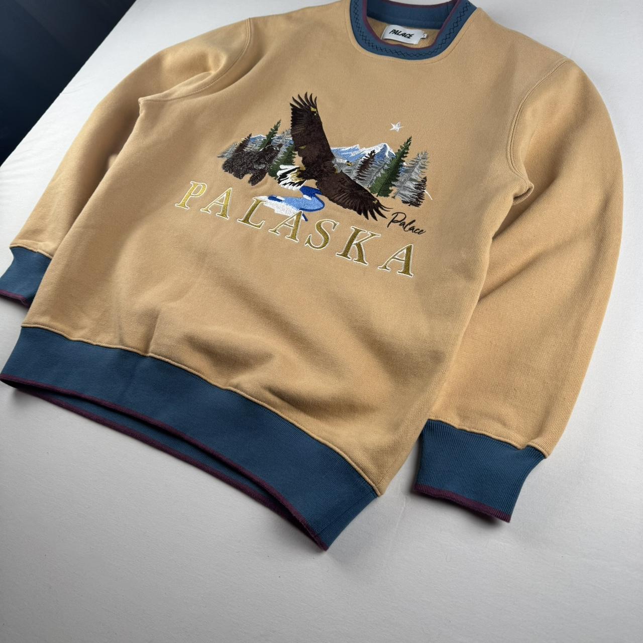 Palace Palaska Embroidered Heavyweight Crewneck S