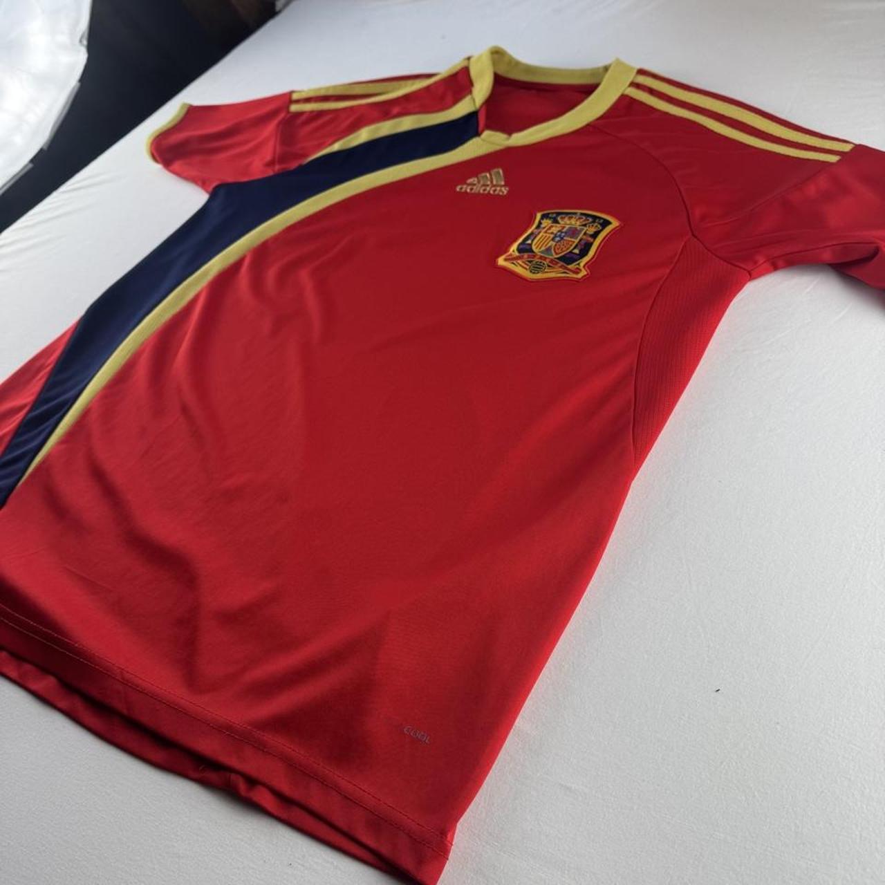 Adidas 2009 Embroidered Spain Home Shirt XL