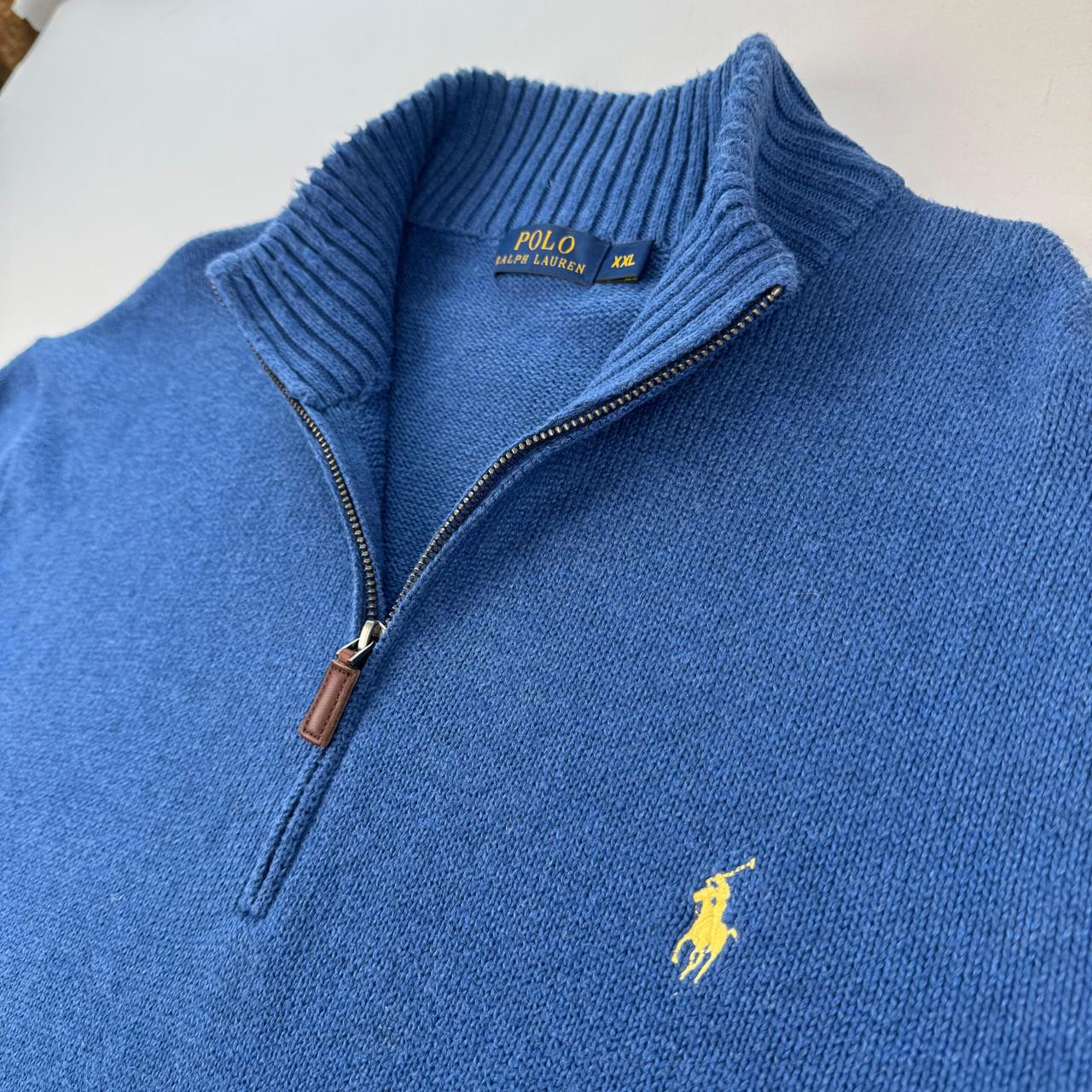 Polo Ralph Lauren Crewneck Knit Sweater in Blue Size XXL
