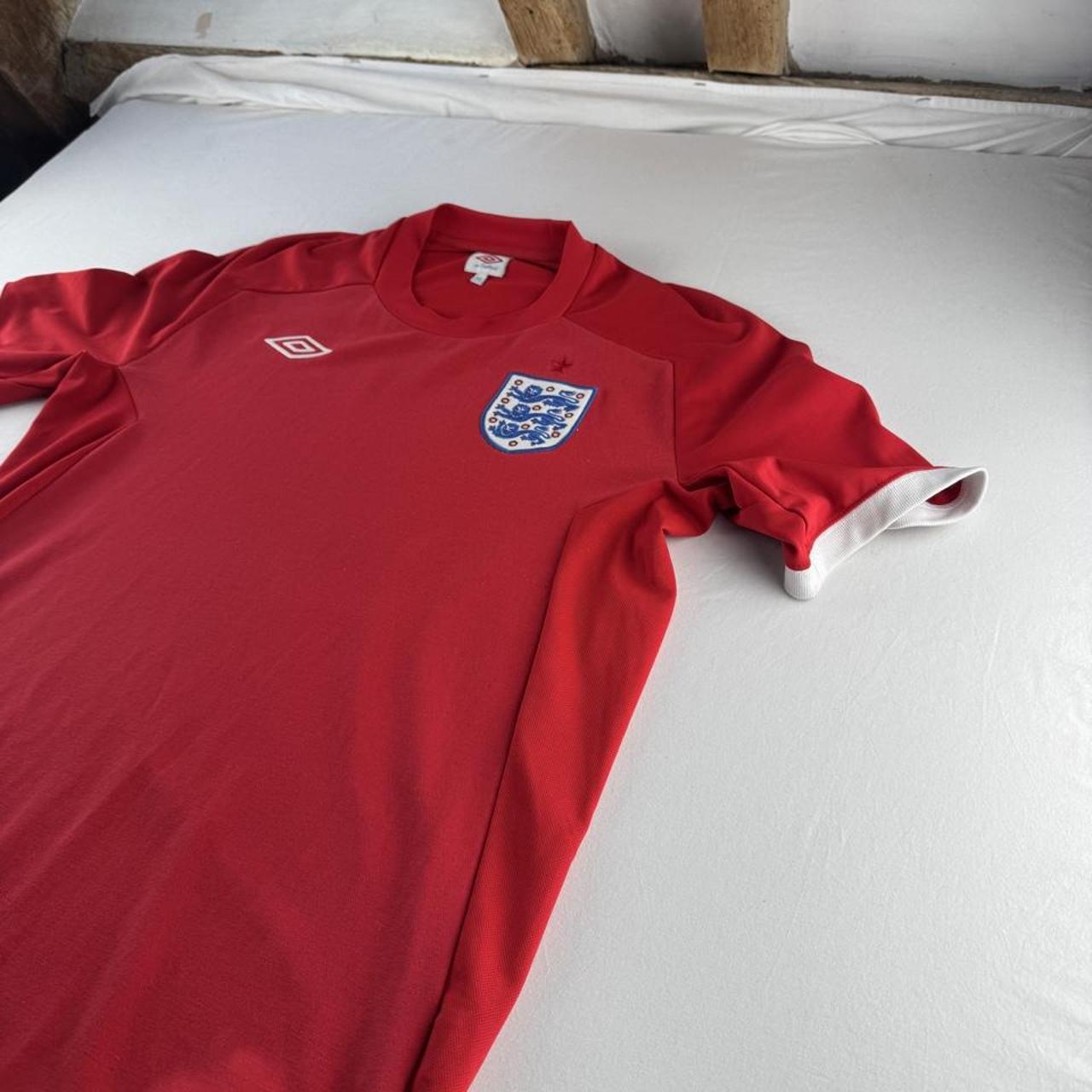 England Umbros 2010s Football Away Jersey