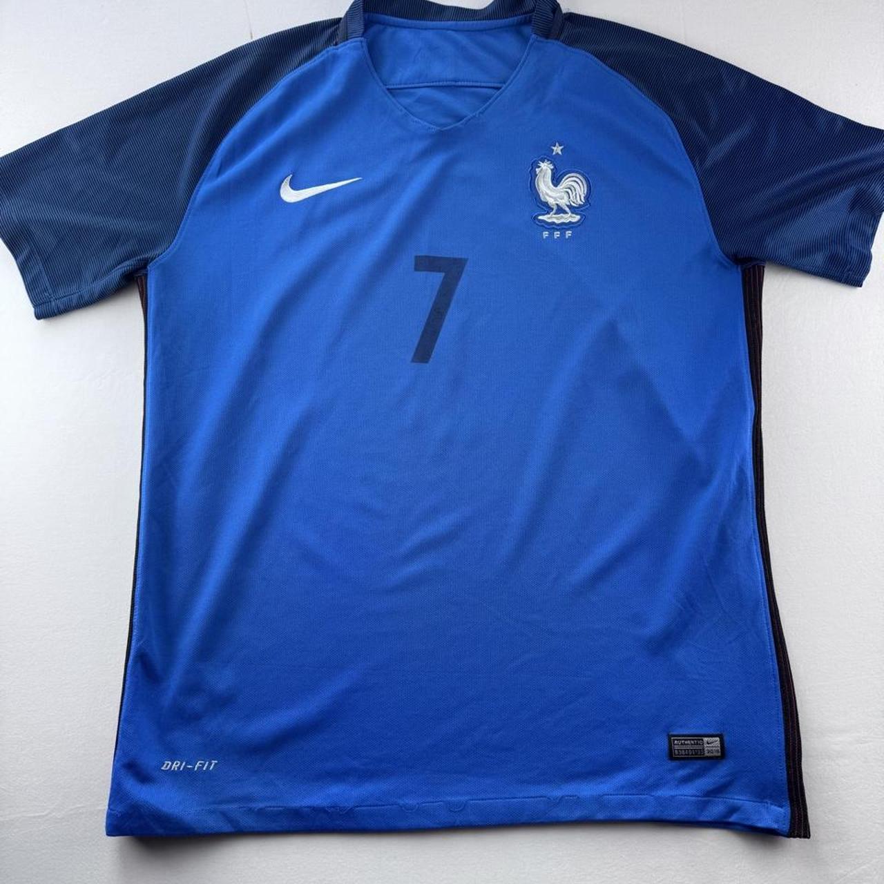 2016-17 Nike France National Team Griezmann Home Jersey L