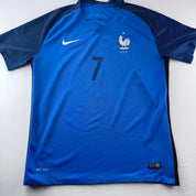 2016-17 Nike France National Team Griezmann Home Jersey L