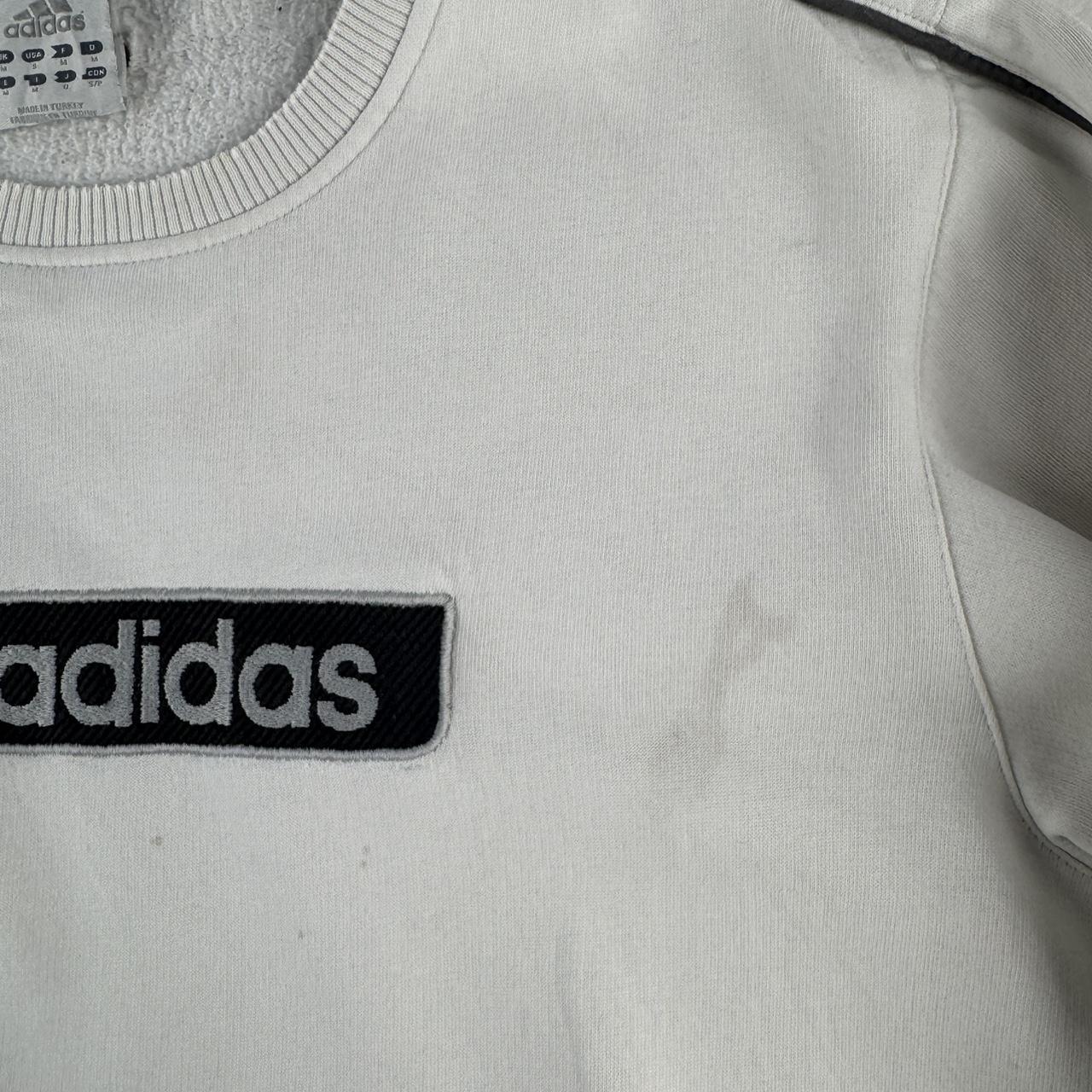 Adidas Early 2000s Embroidered Spellout Jumper S