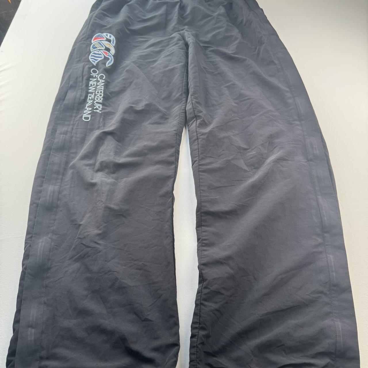 Canterbury Joggers Black Fleece Lined Uglies M