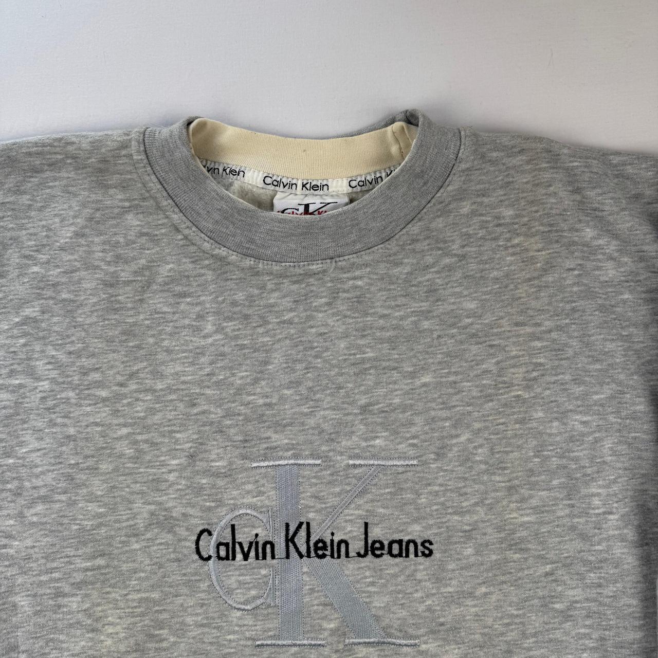 Calvin Klein Sweatshirt in Grey Size M
