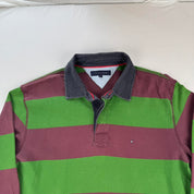 Tommy Hilfiger Striped Embroidered Rugby Polo XL