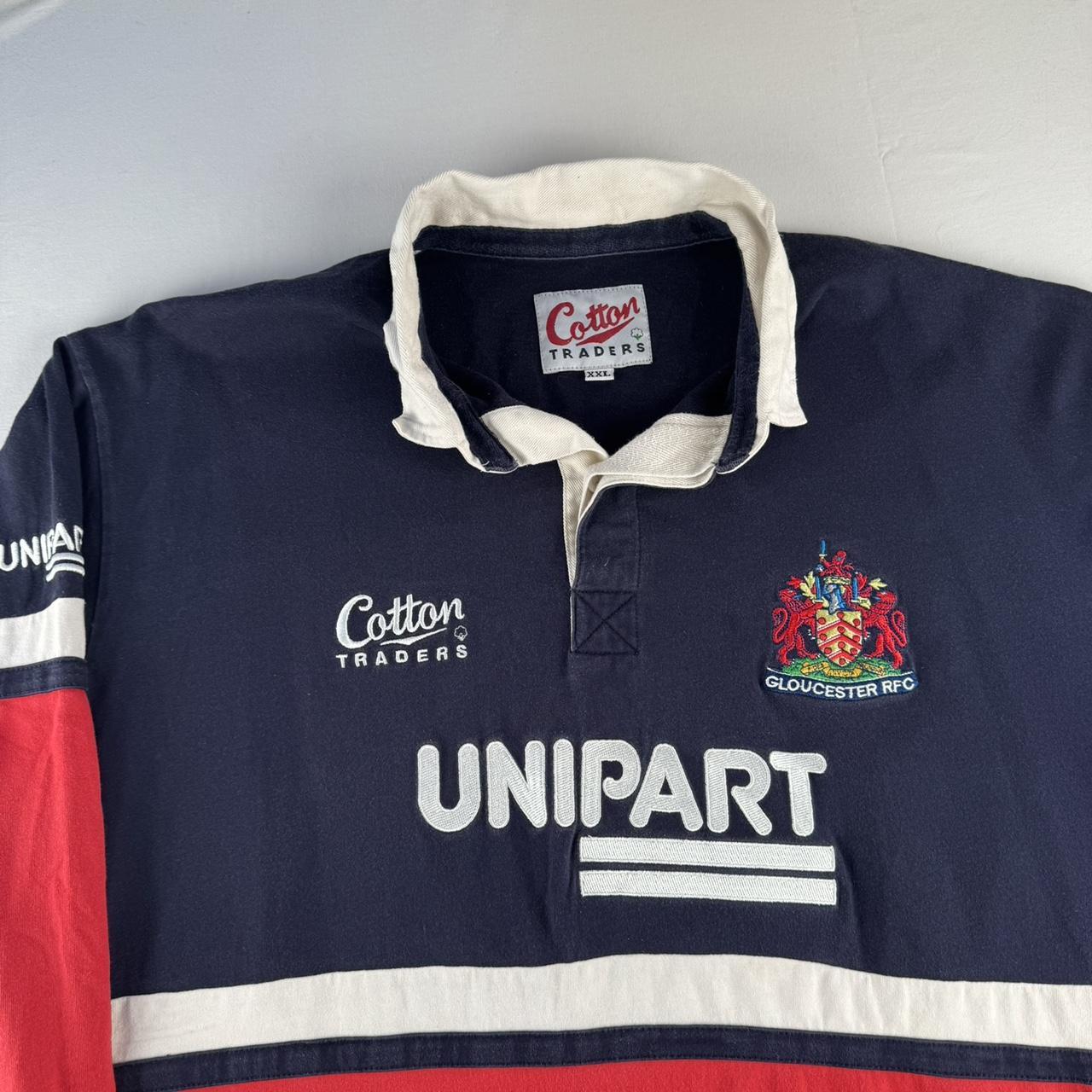 Cotton Traders 1999 Gloucester Rugby Polo Shirt XXL