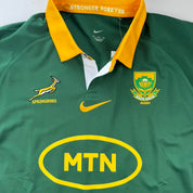 Nike South Africa Springboks Rugby Playing Shirt 4XL BNWT