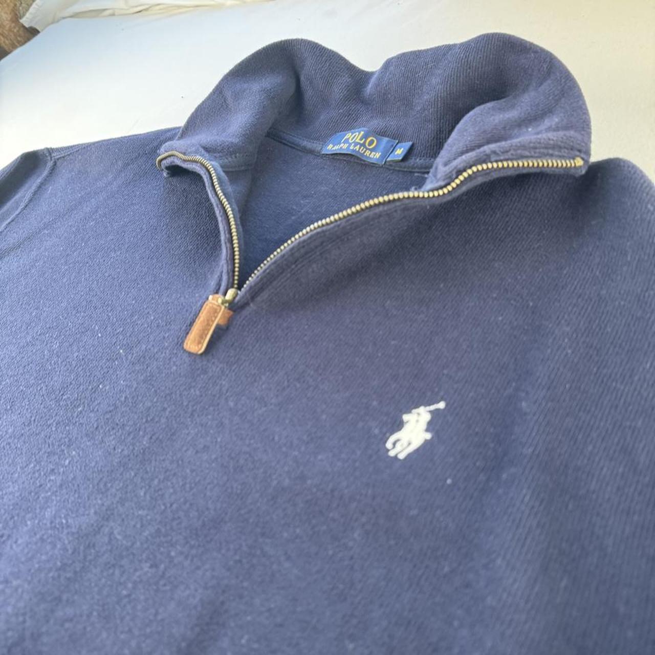 Polo Ralph Lauren Pony Embroidered Navy Quarter Zip M