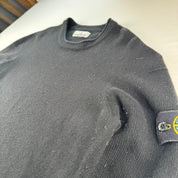 Modern Authentic Stone Island Woolen Knitted Jumper L