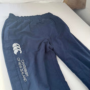 Canterbury Joggers Navy and White Aged 12