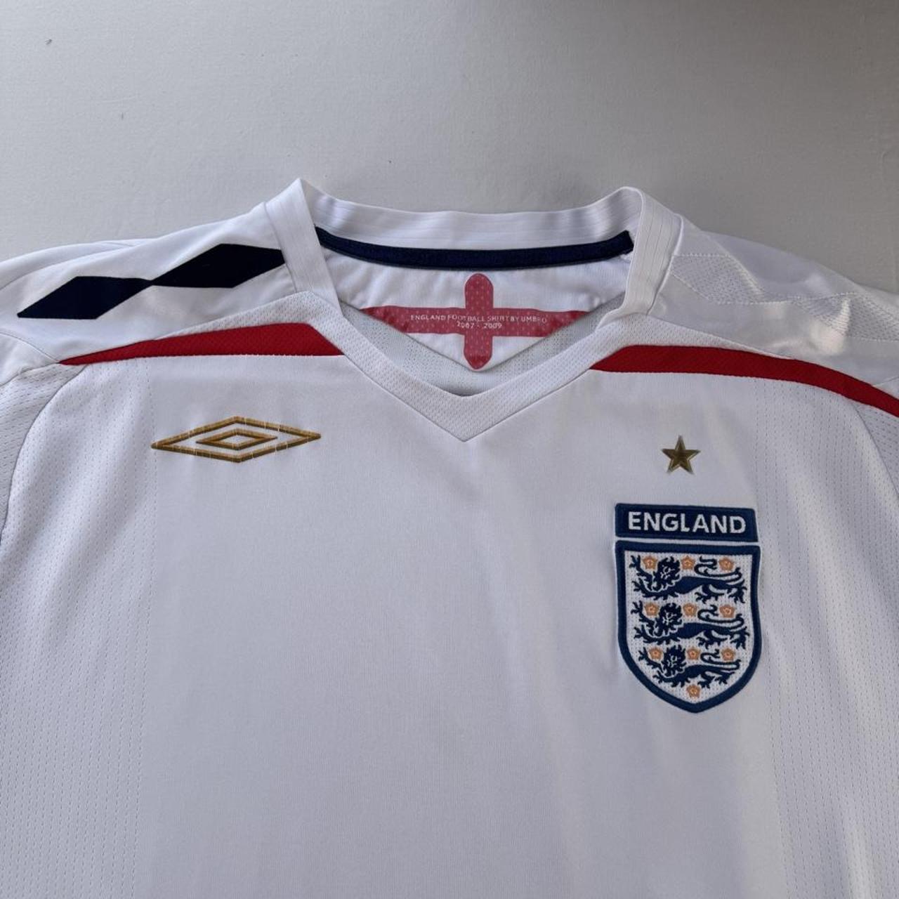 2007-09 Umbro England Football Home Shirt XL