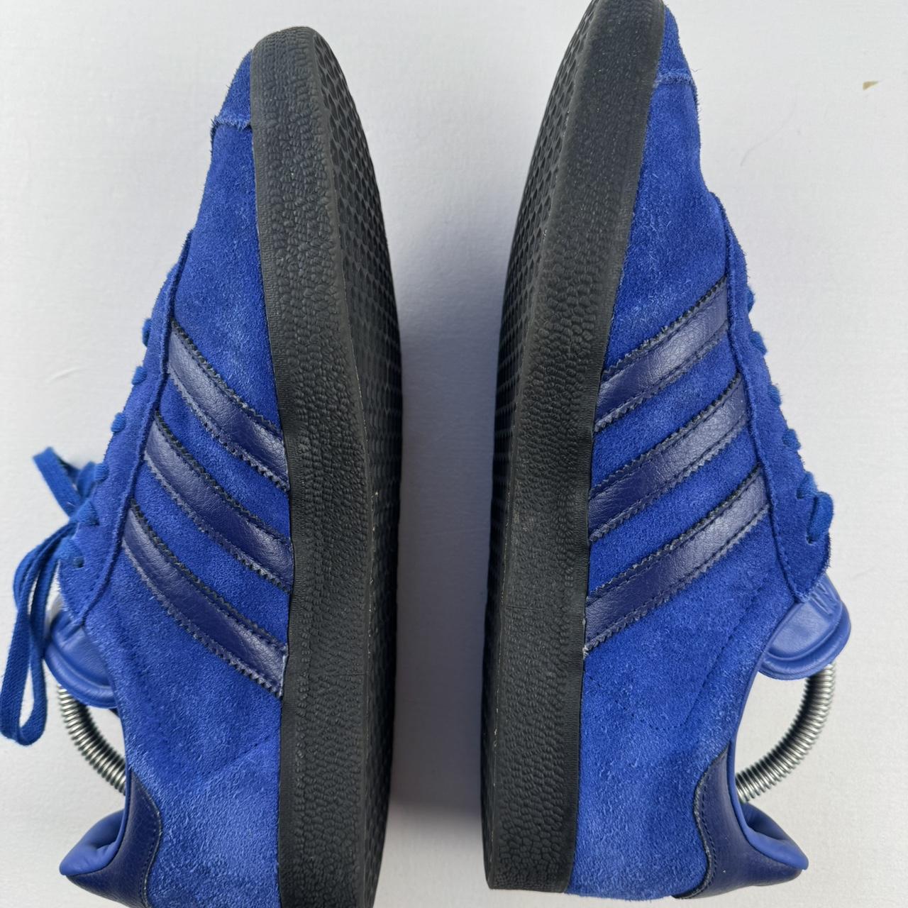 Adidas Gazelle Royal Blue and Black UK10