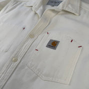 Carhartt WIP White Tony Button Down Shirt S